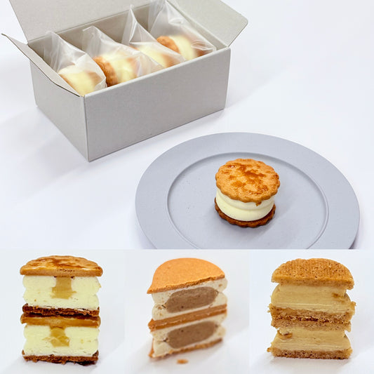 とろける生バターサンドアソート4個入りの商品イメージ