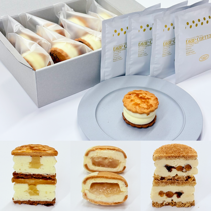 とろける生バターサンドアソート8個入りとドリップバッグの商品イメージ