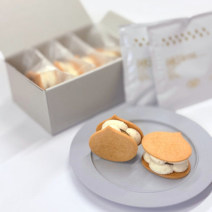 えな栗きんとんの生バターサンド4個入りとドリップバッグの商品イメージ