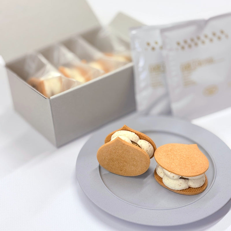えな栗きんとんの生バターサンド4個入りとドリップバッグの商品イメージ